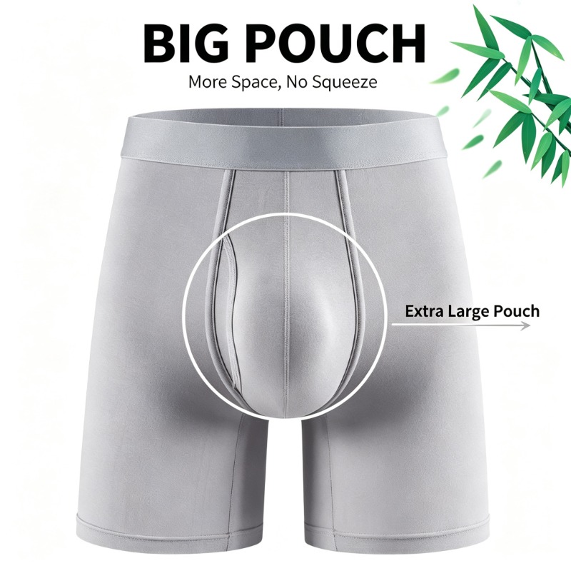 Bamboo Fiber Trunk - Büyük Boy Erkek Bambu Elyaf Boxer