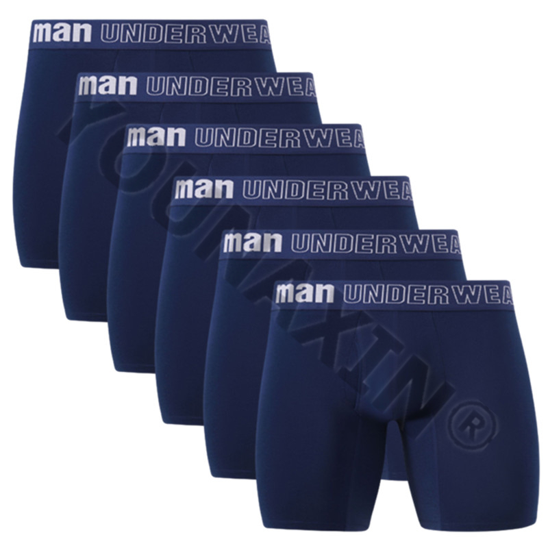 Bamboo Fiber Trunk - Erkek 6'lı Paket Büyük Beden Spor