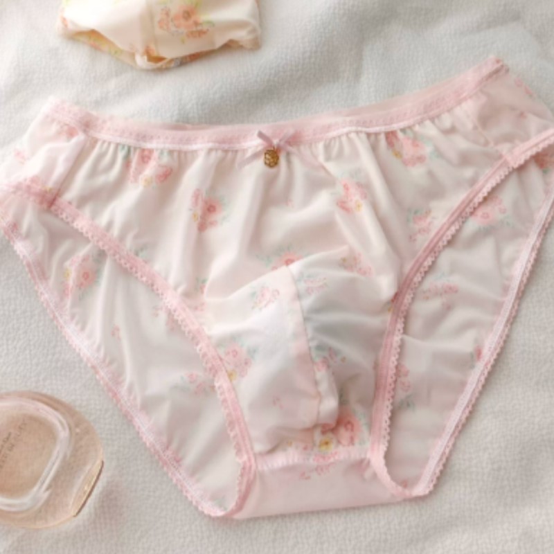Japon Yeni Tatlı Çiçek Desenli - Pouch Boxer Pouch incelemesi ve fiyatı