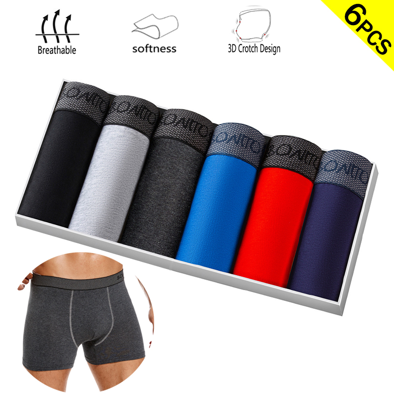 6 adet/paket Boxer Külot Düz R - Boxer Shorts Modal incelemesi ve fiyatı