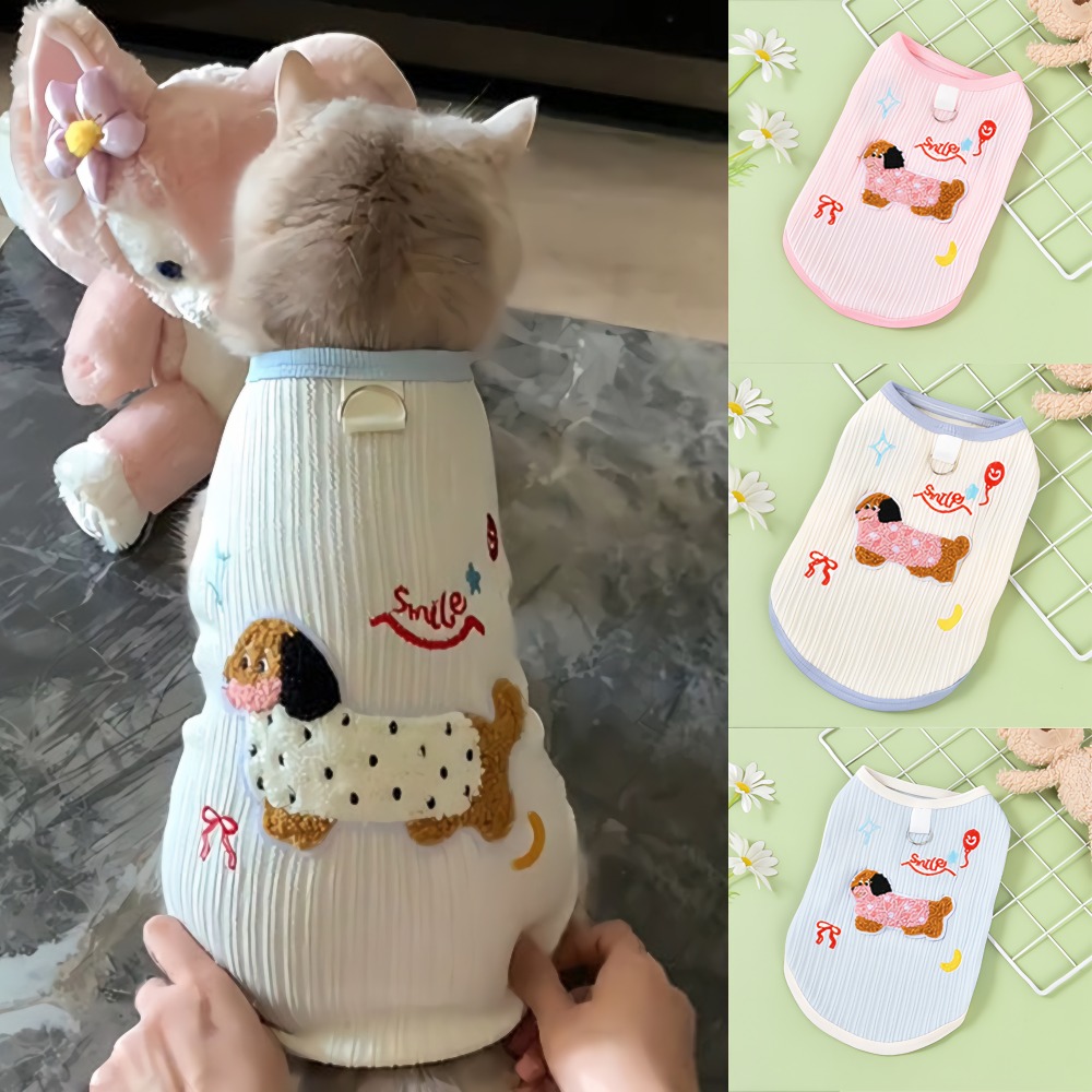 Küçük Kedi Yeleği Atlet Nefes  - Sleeveless Undershirt incelemesi ve fiyatı